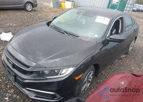 2020 Honda Civic Lx z USA, uszkodzony, nr VIN 19XFC2F6XLE215437